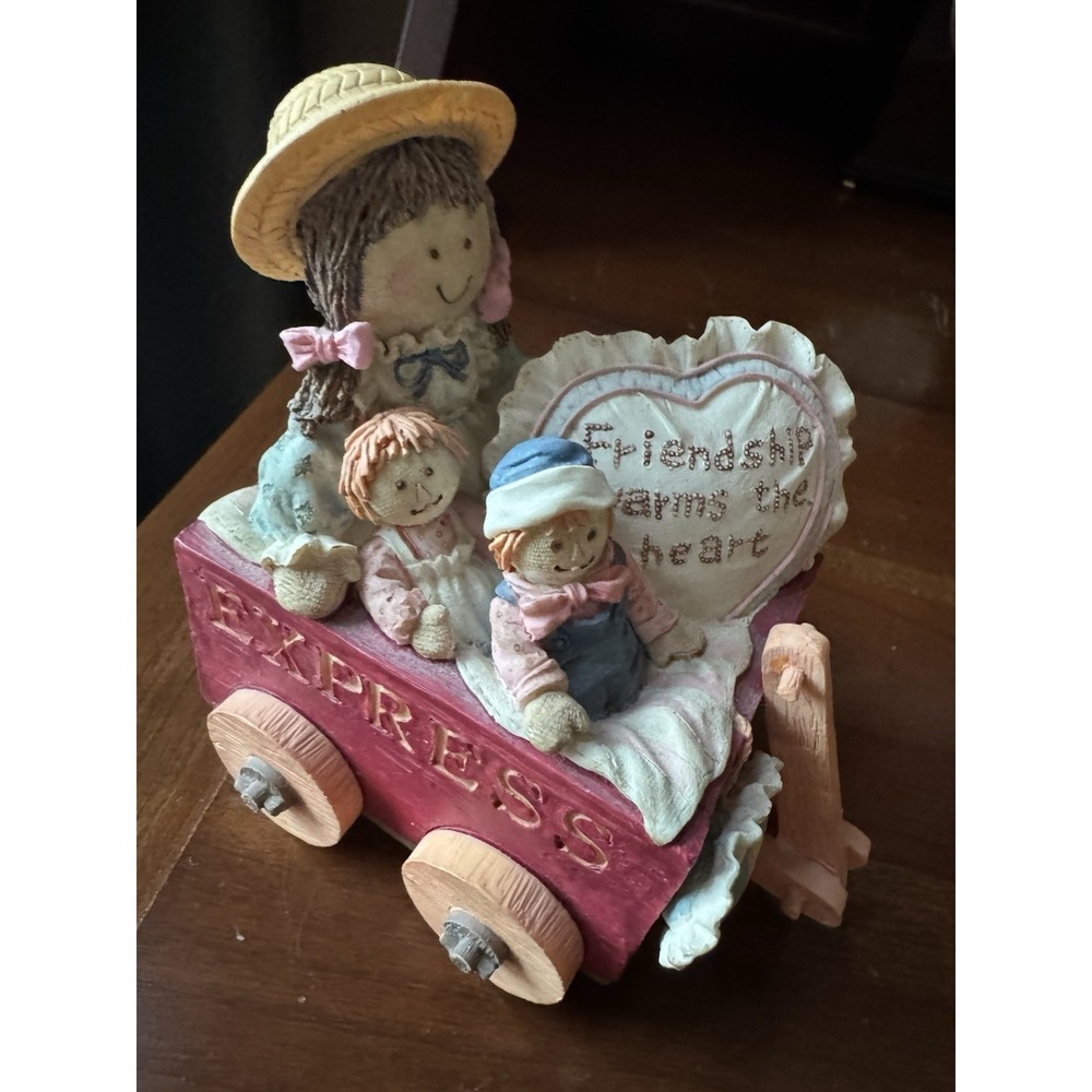 San Francisco Music Box Heart Tugs Friendship Warms‎ the Heart Wagon 1996 WORKS
